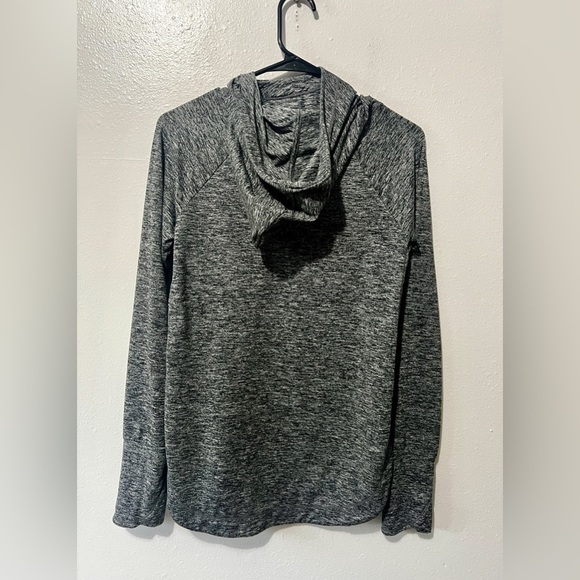 Athleta Uptempo Cowl Neck Heathered Sweatshirt- XS - Picture 4 of 9